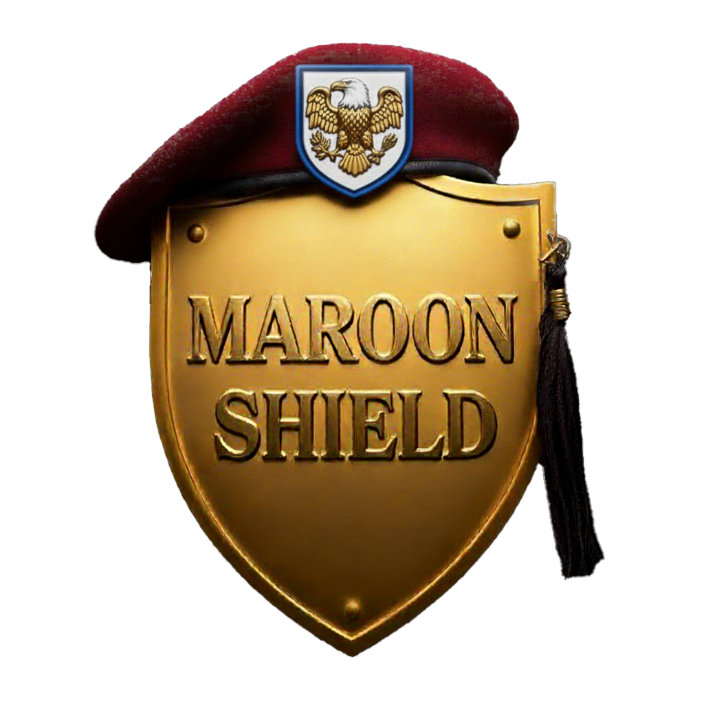 Maroon Shield Logo